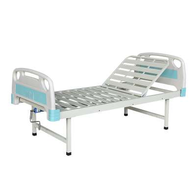 China simple 1 crank manual hospital bed price for sale